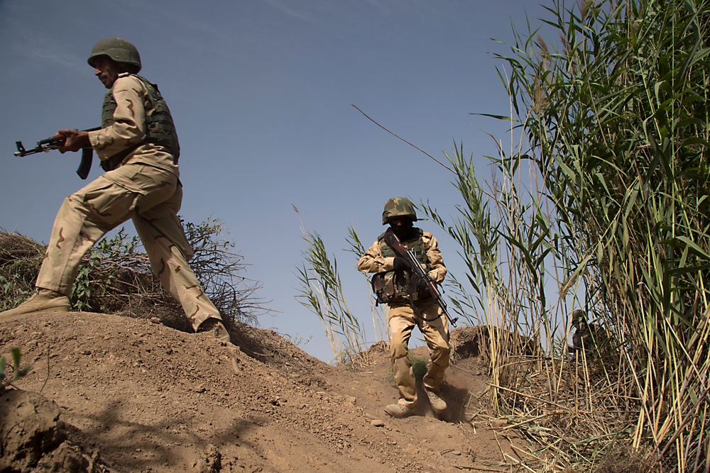 Iraqi army tactical training, Operation Inherent Resolve