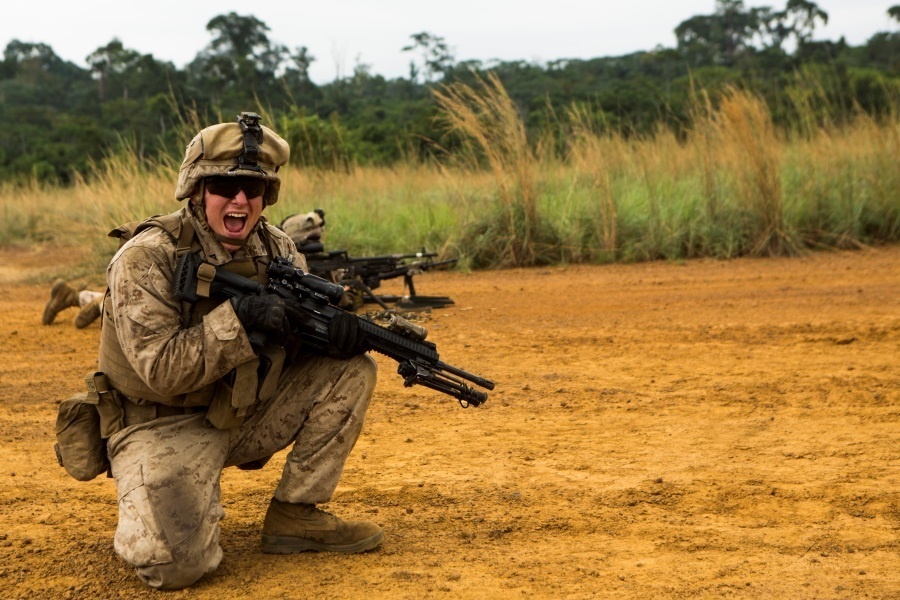 Rapid Fire: Marines Sustain Machine-Gun Proficiency in Gabon