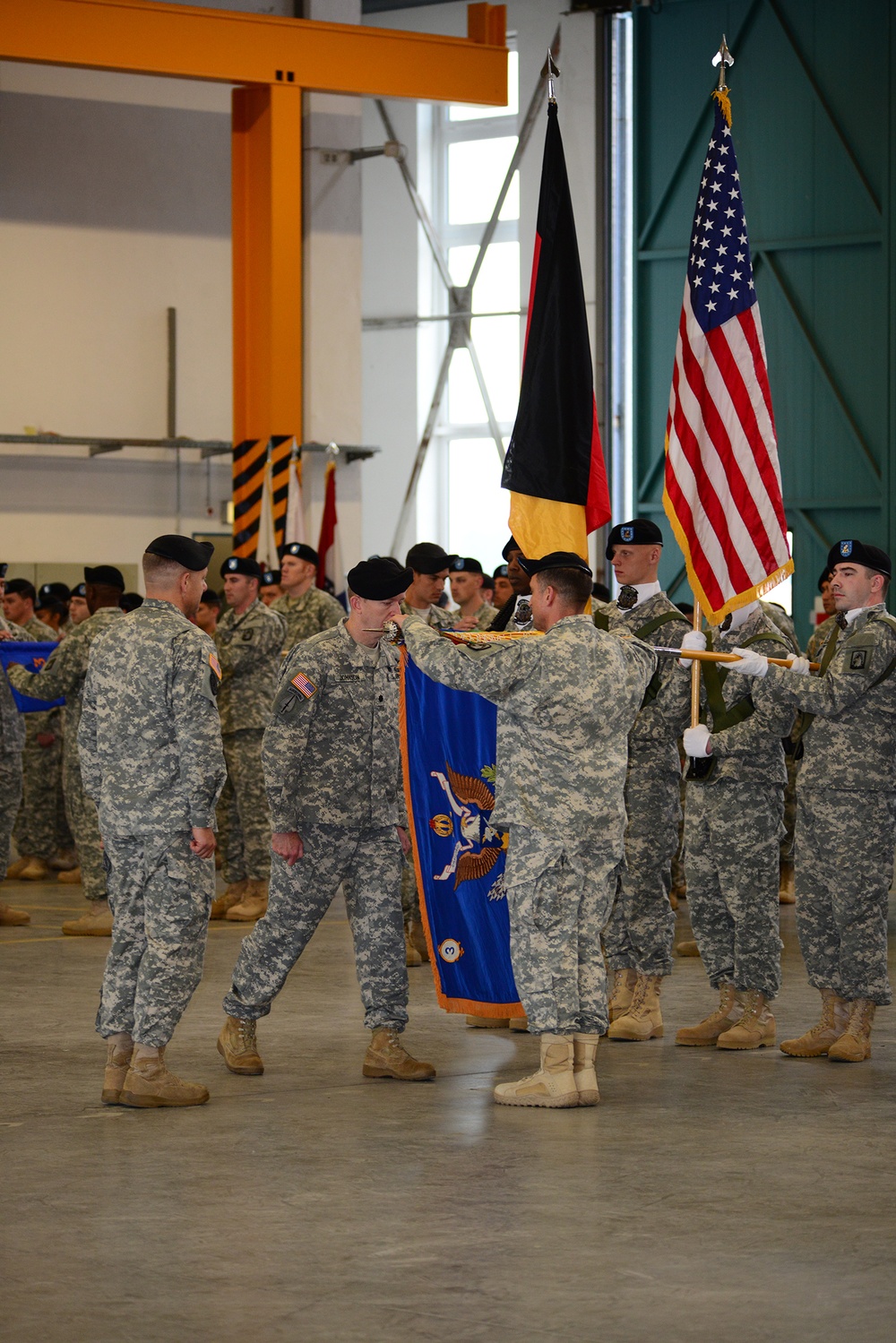 3rd Battalion, 158th Aviation Regiment (Assault), color casing ceremony