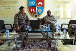 US Army Pacific command sergeant major visits Mongolia in support of Khaan Quest