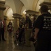 Members of Team Army receive a tour of the US Capitol