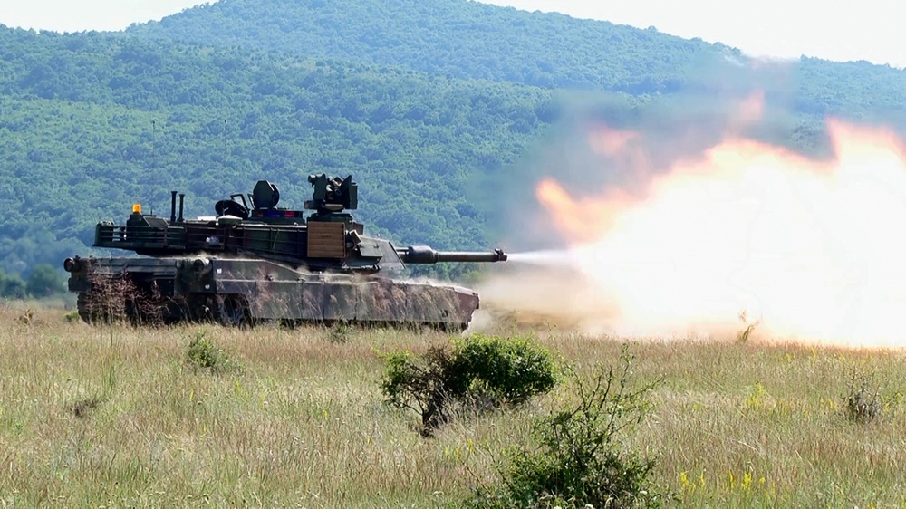 DVIDS - Images - M1A2 Abrams Tank Live Fire Bulgaria [Image 5 of 8]