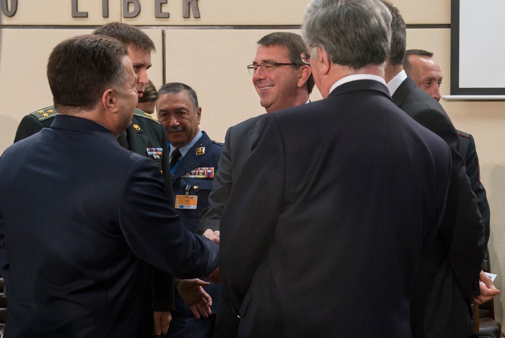 Secretary of defense visits NATO