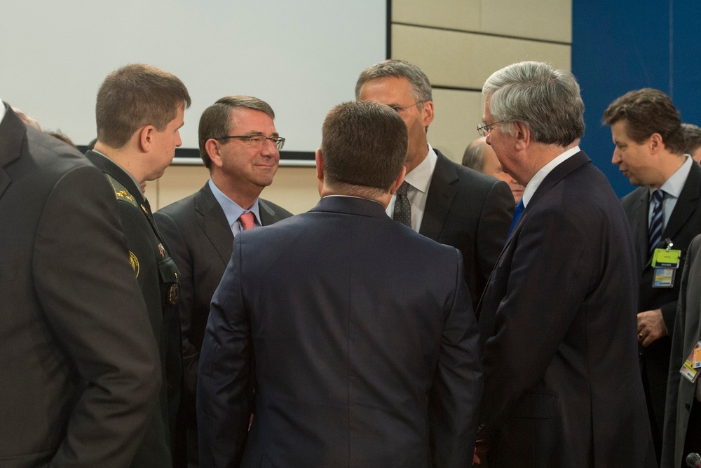 Secretary of defense visits NATO