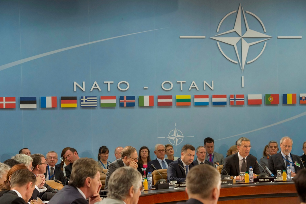 Secretary of defense visits NATO