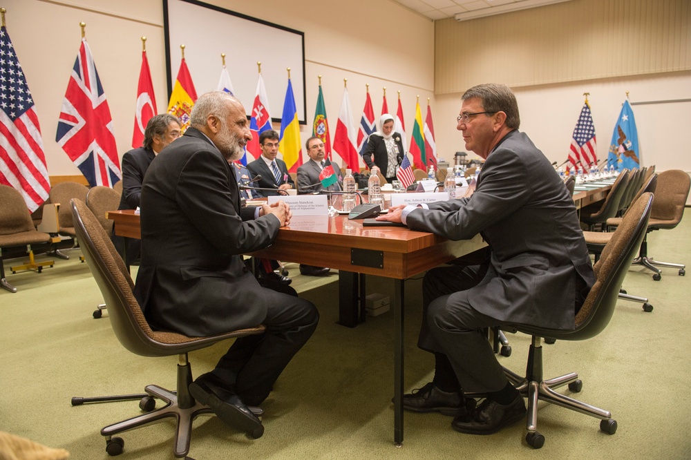 Secretary of defense visits NATO