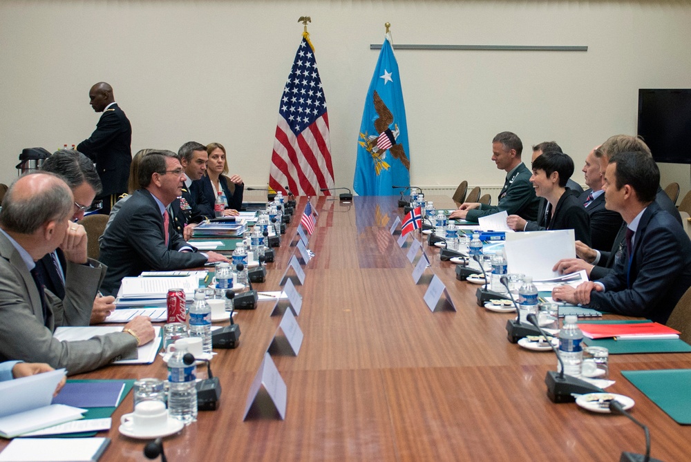 Secretary of defense visits NATO