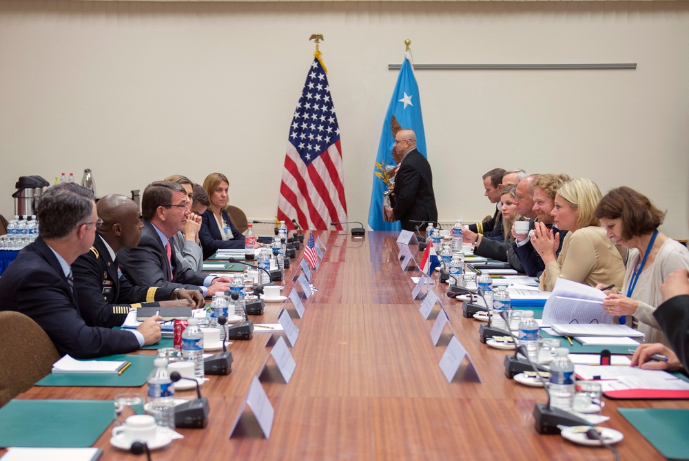 Secretary of defense visits NATO