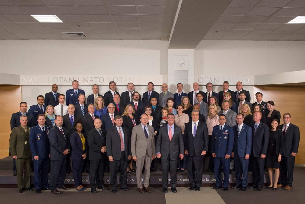 Secretary of defense visits NATO