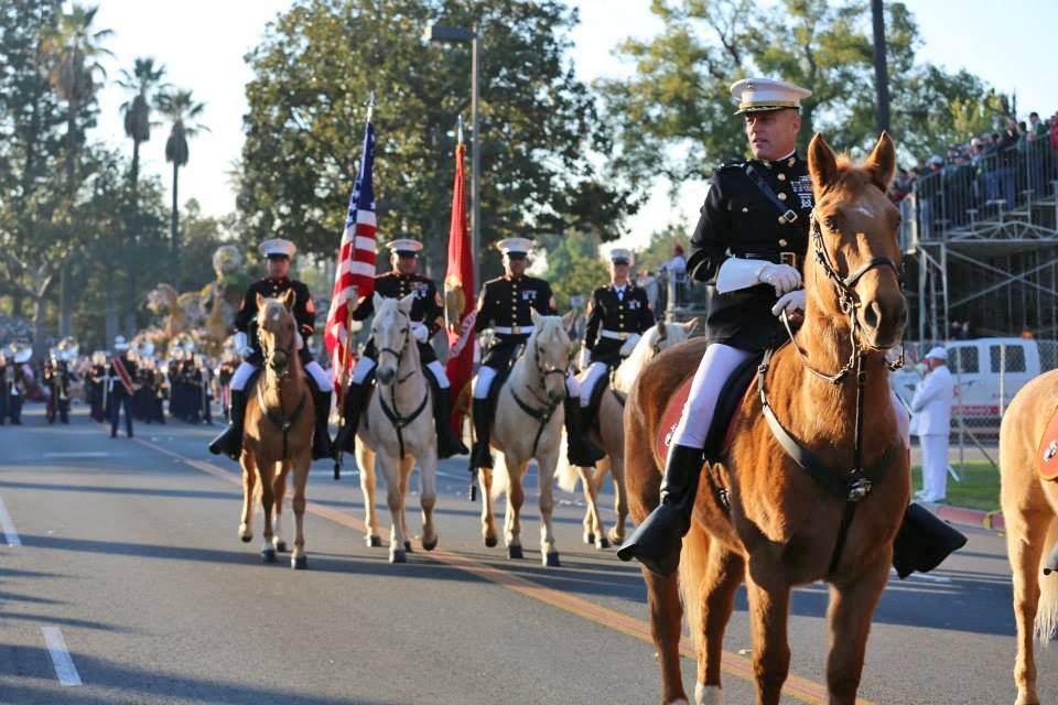 Col. Michael L. Scalise's First Rose Bowl Parade
