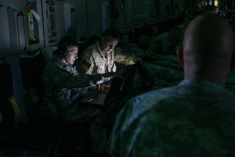 Joint Forcible Entry-Vulnerability validates airborne communication capabilities