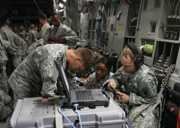 Joint Forcible Entry-Vulnerability validates airborne communication capabilities