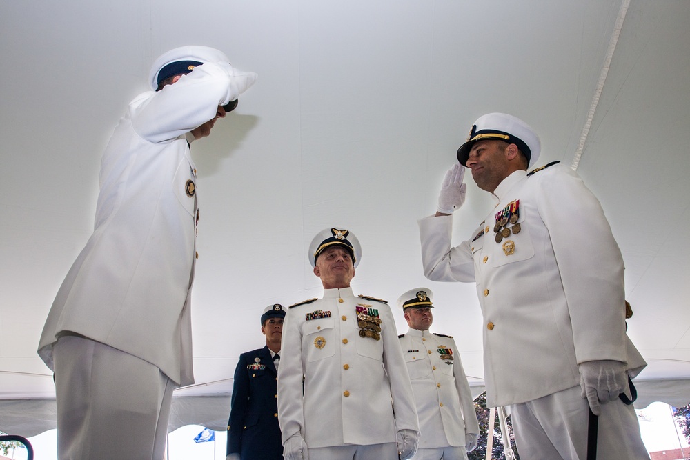 Coast Guard Training Center Yorktown changes command