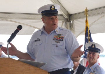 Three Coast Guard cutters change command in Portsmouth
