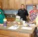 Military spouses get cooking