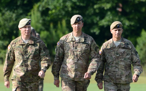 2015 Ranger Rendezvous change of command