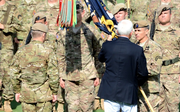 2015 Ranger Rendezvous change of command