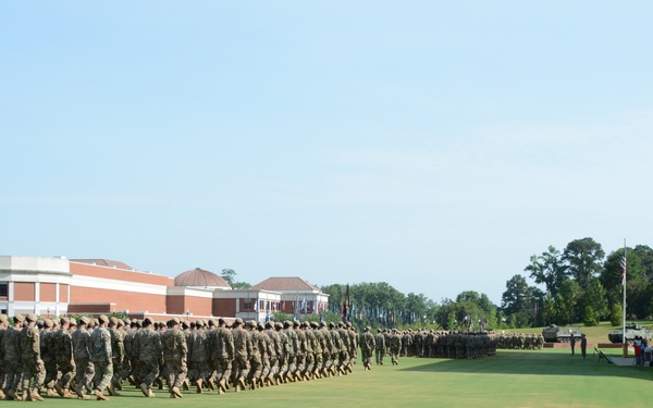 2015 Ranger Rendezvous change of command