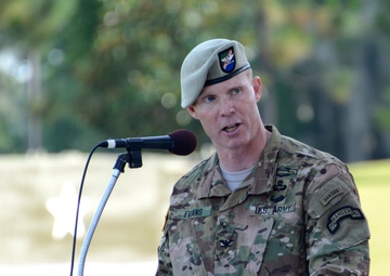 Evans assumes command of 75th Ranger Regiment