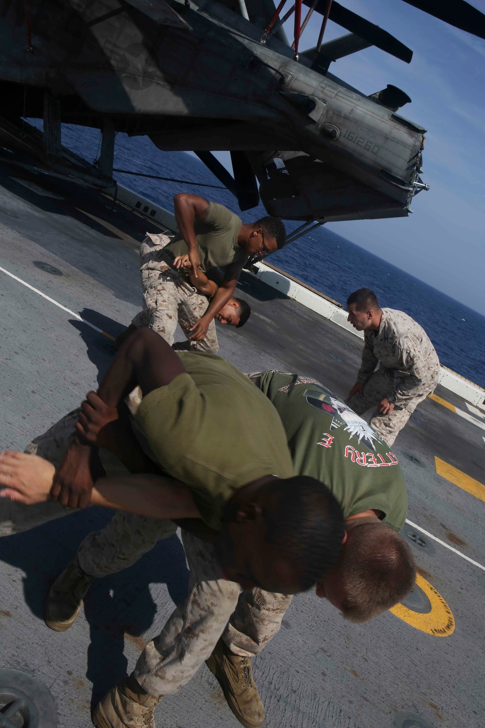 26th MEU conducts non-lethal technique training