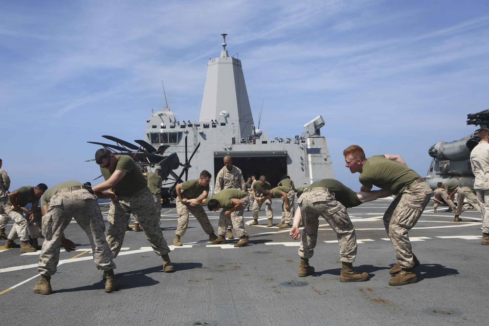 26th MEU conducts non-lethal technique training