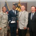 Senior Airman Daniel Generette receives Honor Guardsman of the Year Award