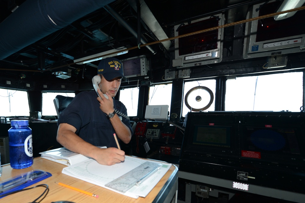 USS Laboon operations