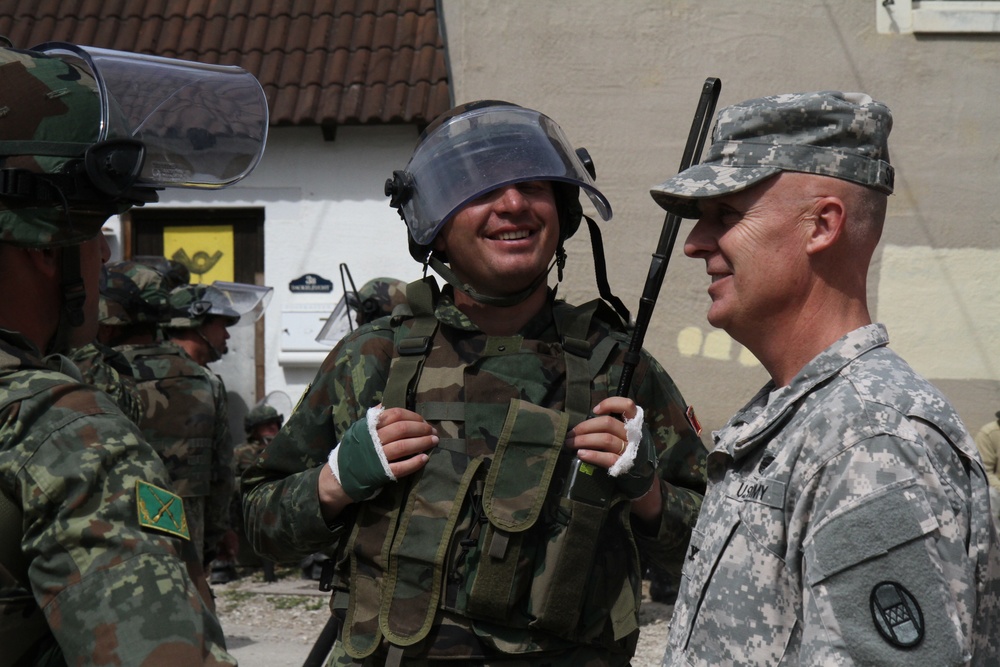Training for a safe and secure environment brings multinational forces together