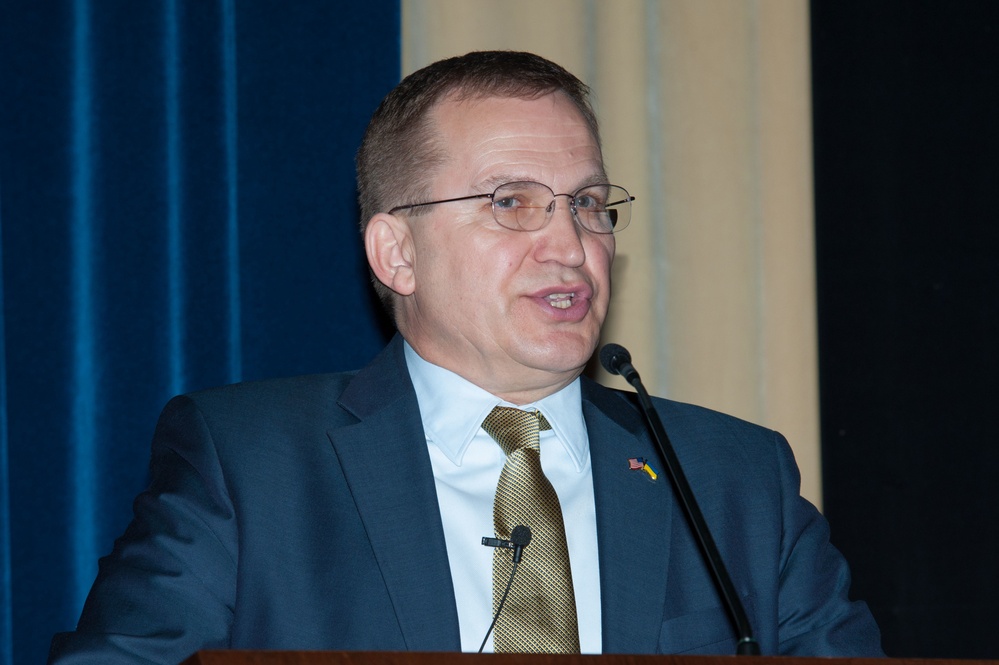 Ukrainian ambassador addresses Air University students