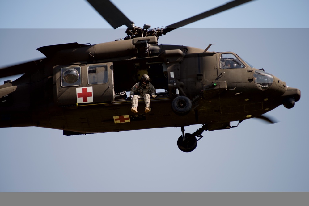 Joint 9-line medevac training for the 158th Fighter Wing