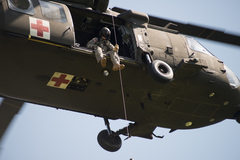 Joint 9-line medevac training for the 158th Fighter Wing