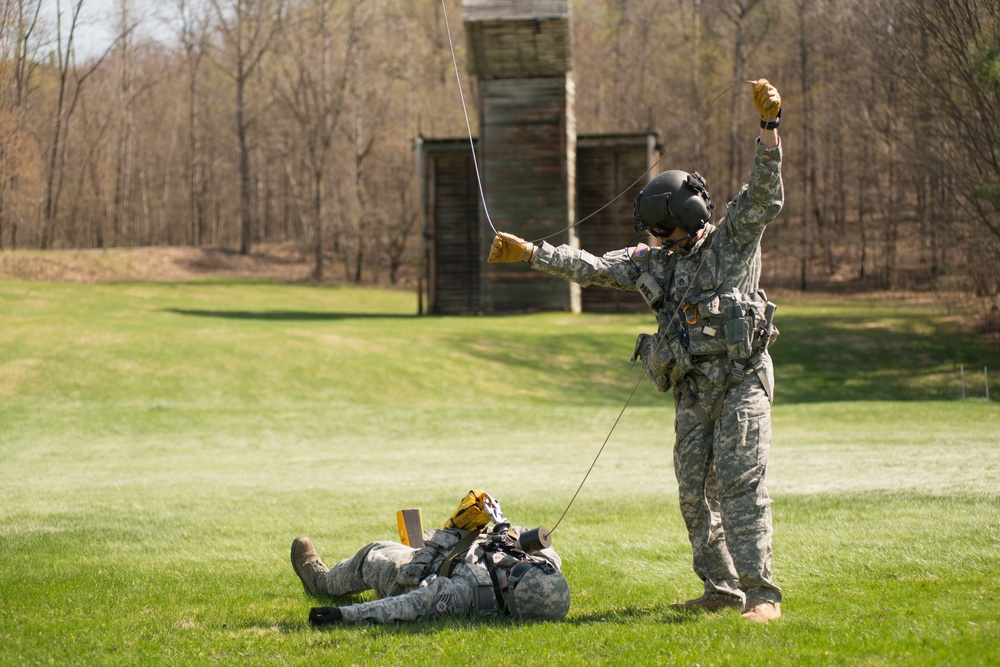 Joint 9-line medevac training for the 158th Fighter Wing