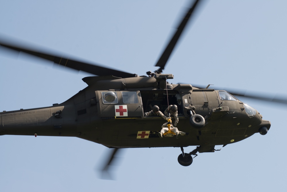 Joint 9-line medevac training for the 158th Fighter Wing