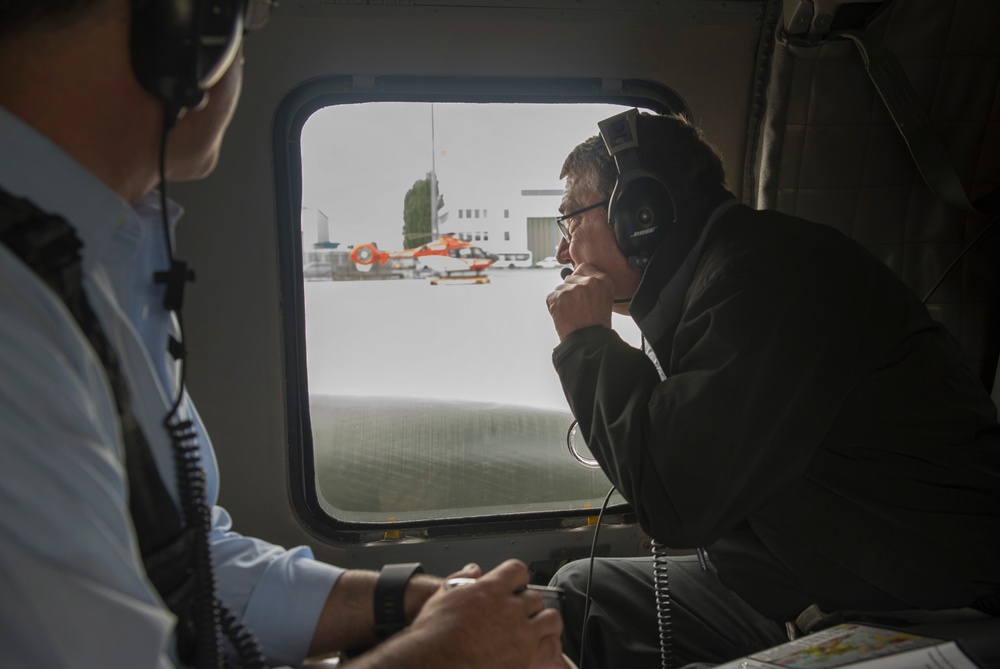 Secretary of defense visits the Grafenwoehr Training Area