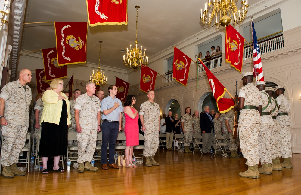 MCWL Change of Command