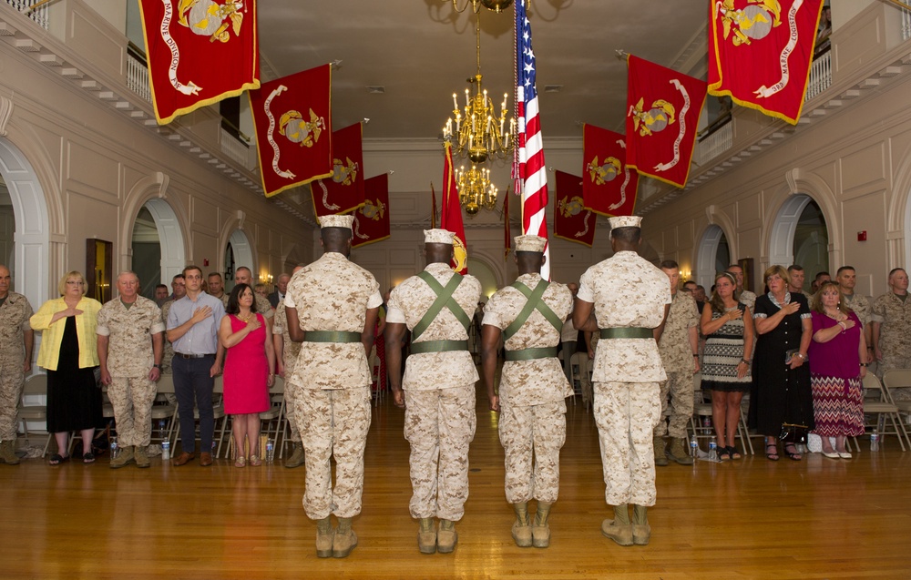 MCWL Change of Command