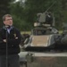 Secretary of defense visits the Grafenwoehr Training Area