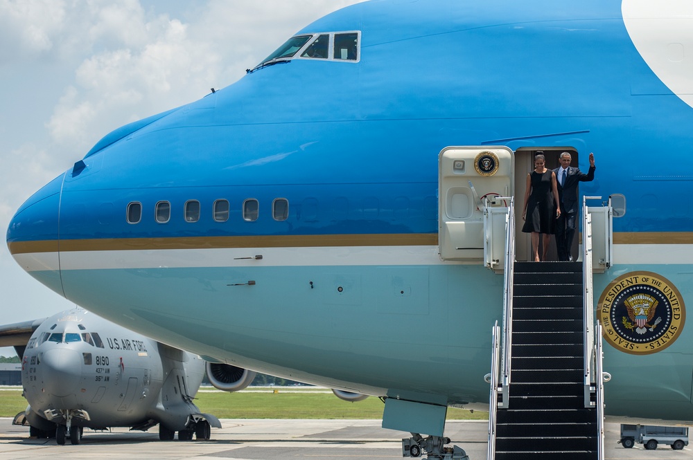 President Obama's visit to Charleston