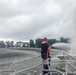 Coast Guard helps fight fire