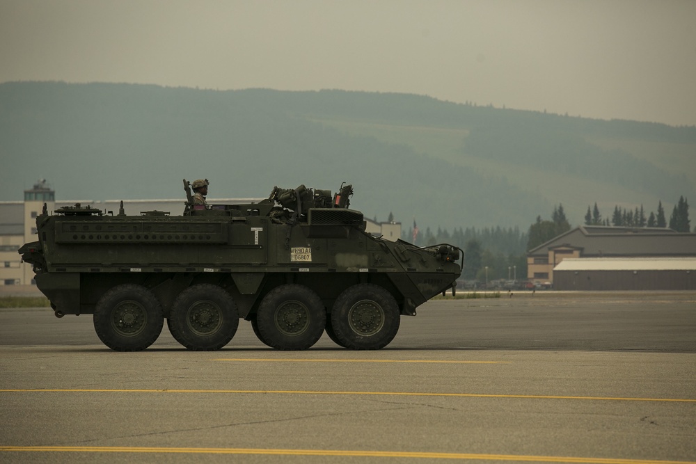 Mobilizing the Strykers