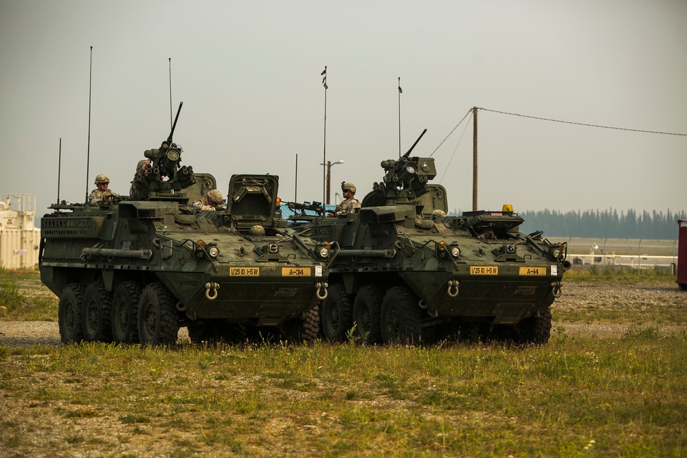 Mobilizing the Strykers