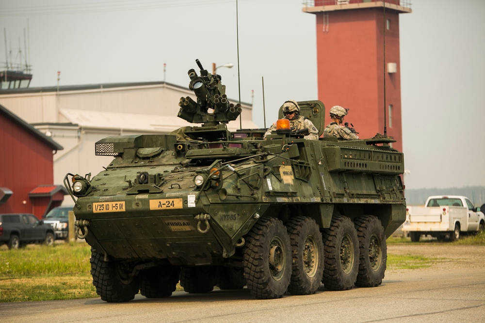 Mobilizing the Strykers