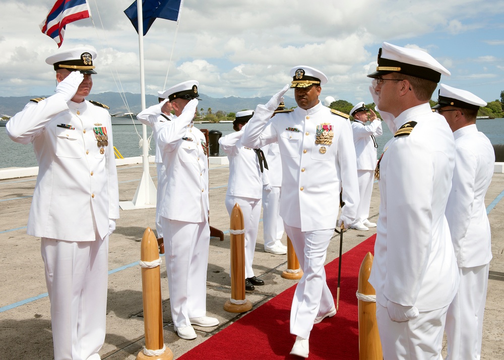 Navy Region and MIDPAC Change of Command Ceremony Held at Joint Base Pearl Harbor-Hickam