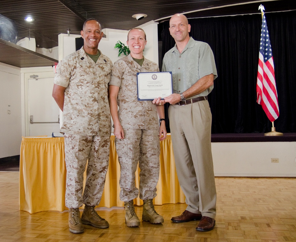 NMCRS K-Bay wraps up fund drive, recognizes personnel