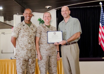 NMCRS K-Bay wraps up fund drive, recognizes personnel