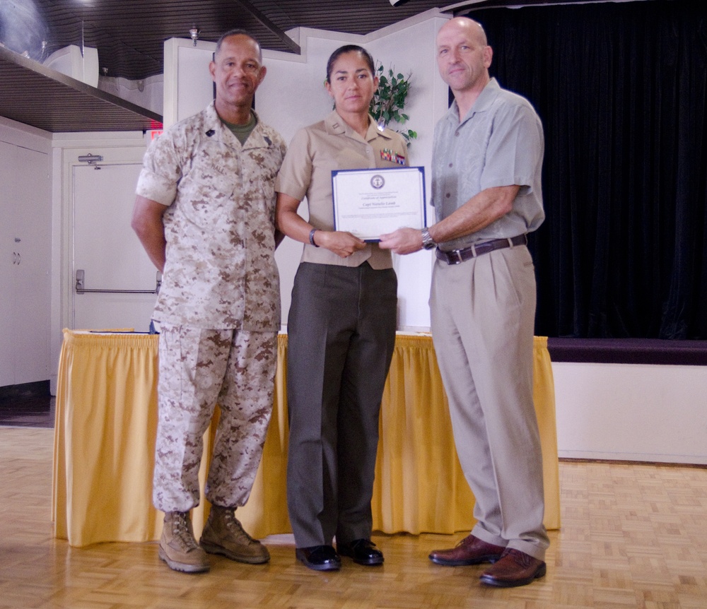 NMCRS K-Bay wraps up fund drive, recognizes personnel