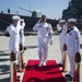 USS Princeton change of command