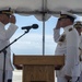 USS Princeton change of command