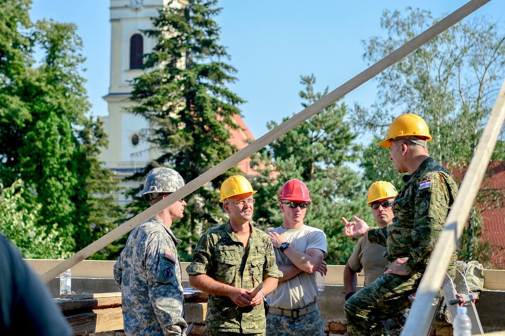 851st VEC in Croatia 2015