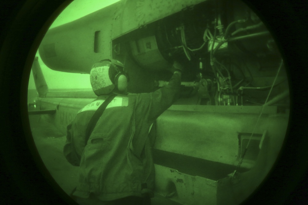 Late at night there are Marines at work: What it takes to keep our aircraft running